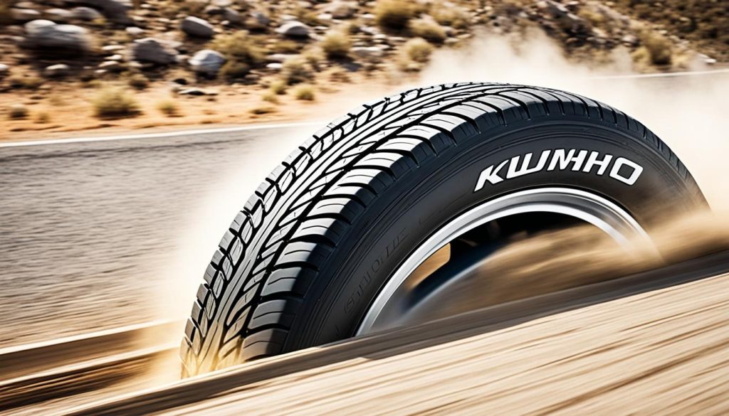 Performances pneu Kumho sur chaussée sèche