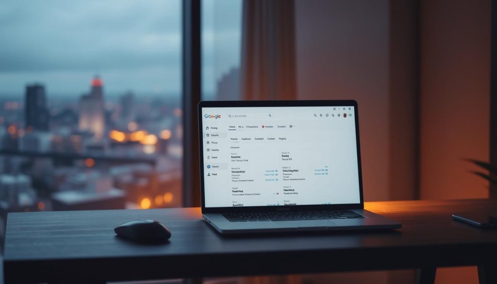 A dimly lit room with a modern, minimalist desk setup. On the desk, a laptop, a wireless mouse, and a smartphone. The laptop screen displays a search interface with various filters and options. The room is bathed in a warm, cozy lighting, creating a focused and productive atmosphere. The background features a blurred, abstract landscape or cityscape, suggesting a sense of connectedness and exploration. The overall composition conveys the idea of efficient and personalized search functionality. A dimly lit room with a modern, minimalist desk setup. On the desk, a laptop, a wireless mouse, and a smartphone. The laptop screen displays a search interface with various filters and options. The room is bathed in a warm, cozy lighting, creating a focused and productive atmosphere. The background features a blurred, abstract landscape or cityscape, suggesting a sense of connectedness and exploration. The overall composition conveys the idea of efficient and personalized search functionality.