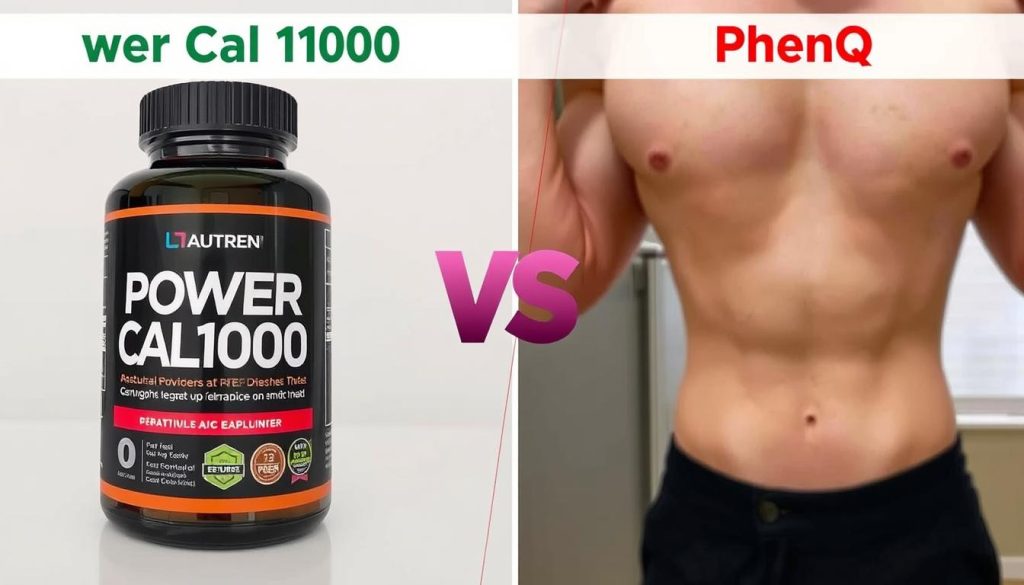 Image de comparaison entre Power Cal1000 et PhenQ
