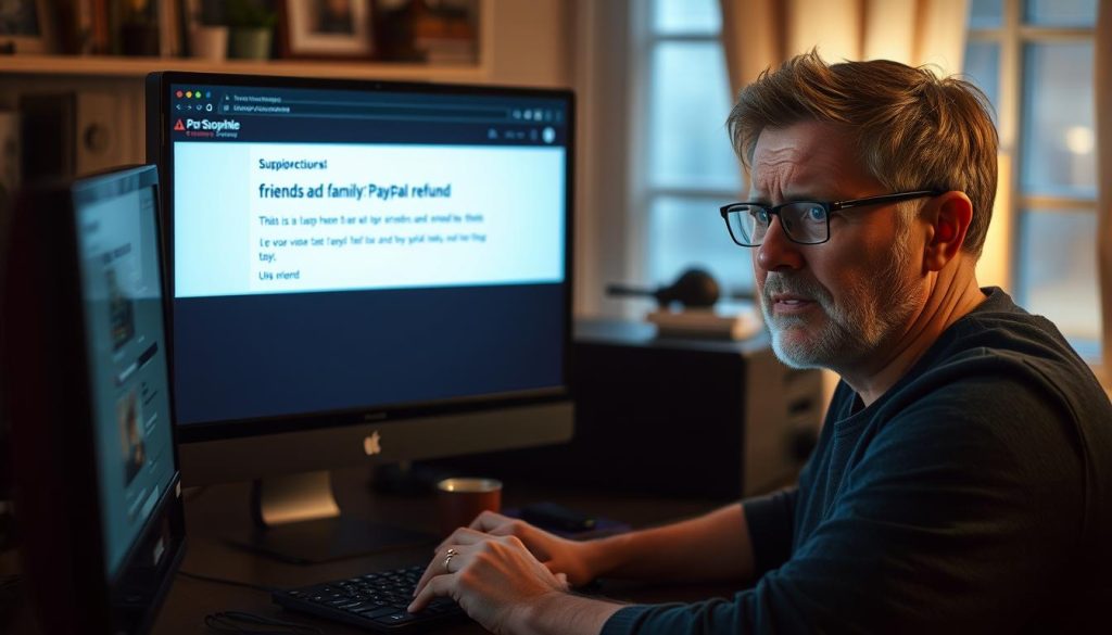 arnaque remboursement paypal entre proches